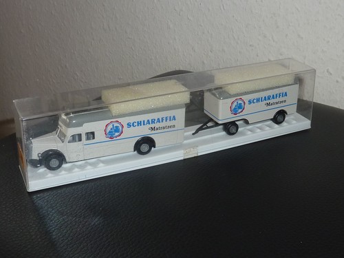 Antico camion mercedes - antico, brekina