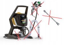 WAGNER Control Pro 250 R spruzzatore di colore airless 110 ba regolazione