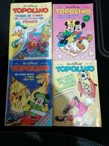 Lotto topolino libretto - di, 28