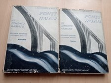 Santarella Miozzi - PONTI ITALIANI IN CEMENTO ARMATO Atlante Tavole 1932 Hoepli