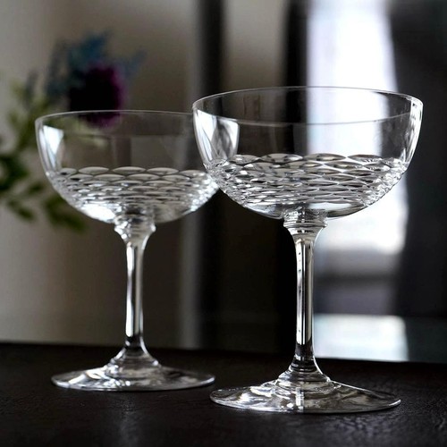 Coppia bicchieri baccarat - bicchieri, old