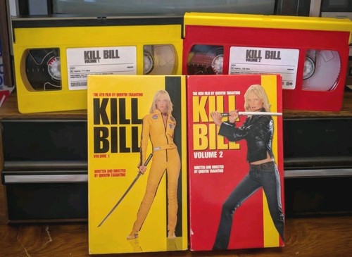 Kill bill vol and 2 - and, vhs