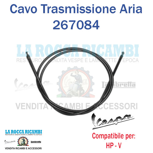 Cavo trasmissione aria vespa - cavo,