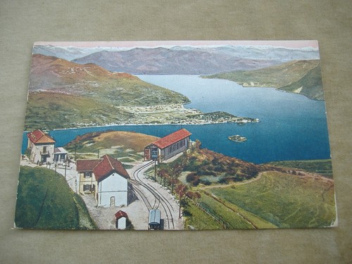 Cartolina del lago - del,