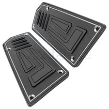 Set pedana ricambi e accessori moto per YAMAHA TMAX530 2012-2016 nero