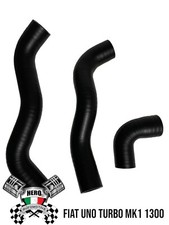 Fiat UNO Turbo MK1 1.3 Tubazioni Acqua Raffreddamento Radiatore in silicone Hose