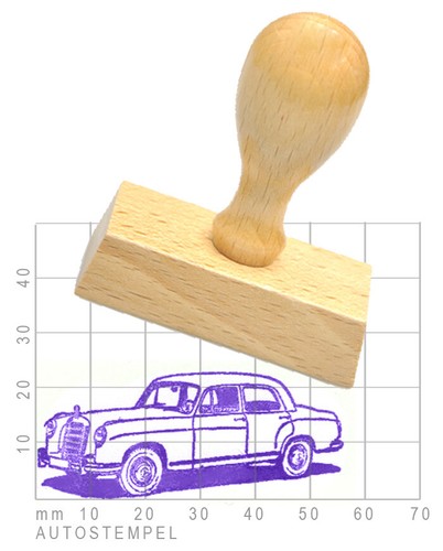 Timbro auto epoca - , d'epoca