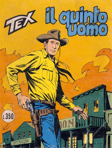 Tex 180 quinto uomo - tex, il