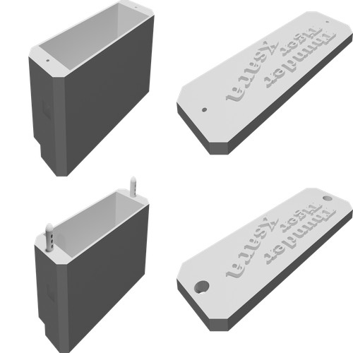Scatola batteria per - auto, rc