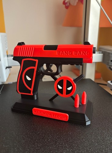 Pistola deadpool marvel - marvel,