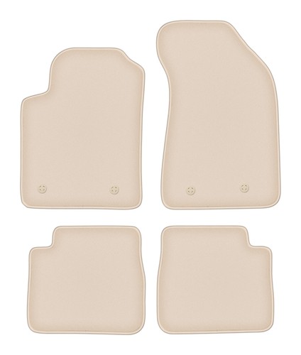 Set tappetini moquette beige