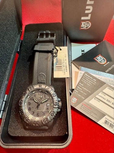 Luminox 3051 blackout - luminox,