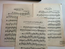 Spartiti musicali IL PLETTRO 1922-1936 mandolino-mandola e chitarra. 127-128-130