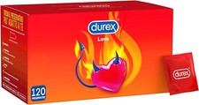 Preservativi DUREX Classici LOVE BOX da 120 Profilattici 12 Confezioni x 10 Pz
