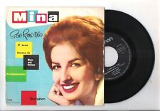 MINA=45 GIRI SAN REMO 1960-EP SPAIN=E VERO-INVOCO TE=VG.VG.ORCH.LIBANO.DISCOPHON