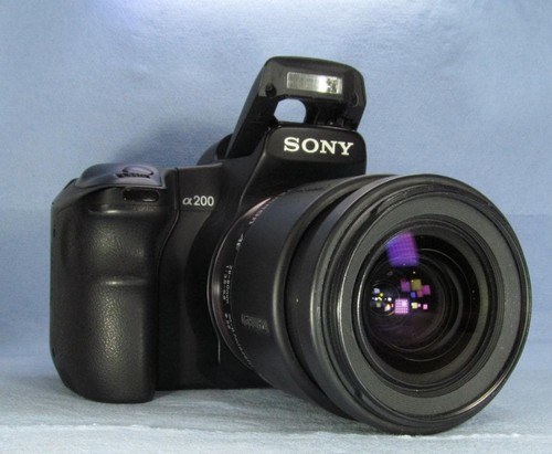 Fotocamera dslr sony alpha 200 - fotocamera,