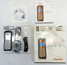 QUALCOMM Globalstar GSP-1700 telefono satellitare (ARGENTO), SCATOLA APERTA