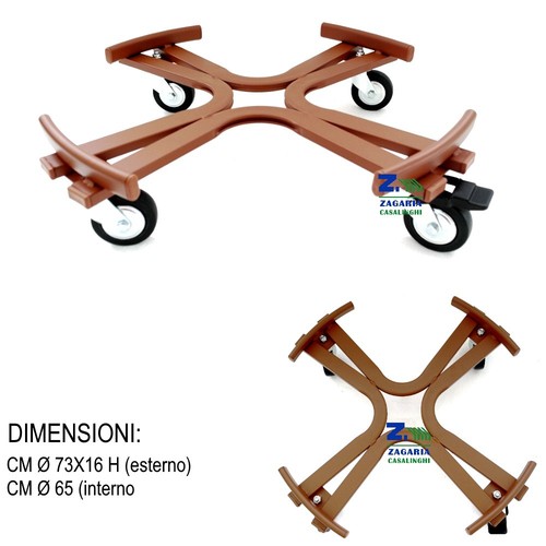 Carrello porta piante - porta, per