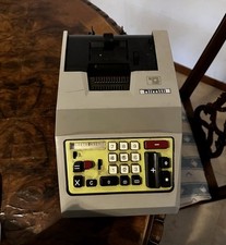 OLIVETTI IVREA MULTISUMMA 20 CALCOLATRICE VINTAGE DESIGN