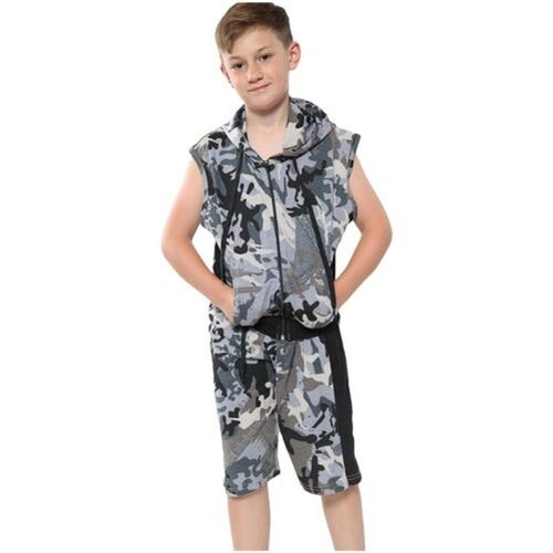 Bambini zip cappuccio - top, &