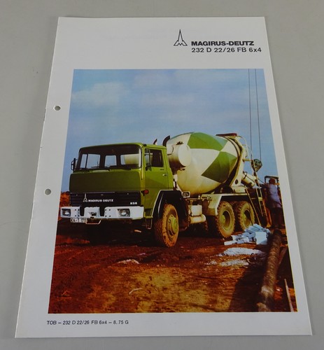 Depliant magirus deutz camion - depliant, magirus-deutz