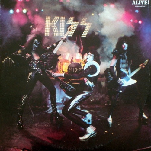 Kiss alive 2xlp album - (2xlp,,