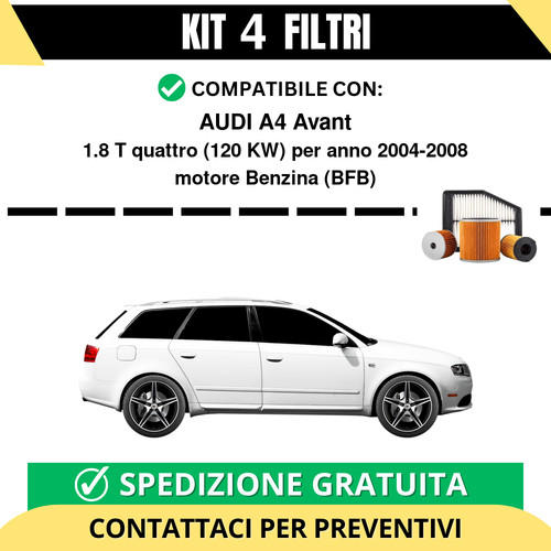 Kit tagliando filtri per - tagliando,