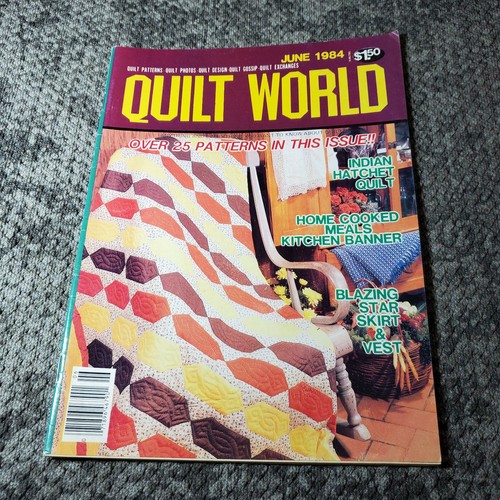 Quilt world june 1984 over - over, 25