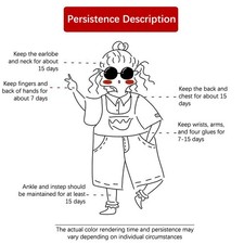 Adesivo temporaneo braccio