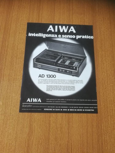 1976 aiwa 1300 piastra - ad,