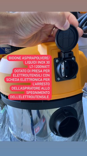 Bidone aspirapolvere liquidi - aspirapolvere,