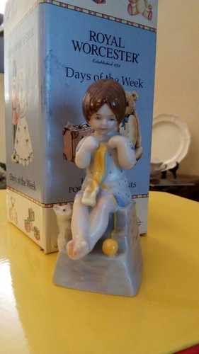 Royal worcester figurina - worcester,