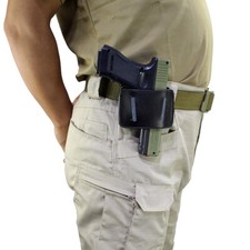 Fondina pistola tattica in pelle IWB OWB fondina per pistola da trasporto nascosta