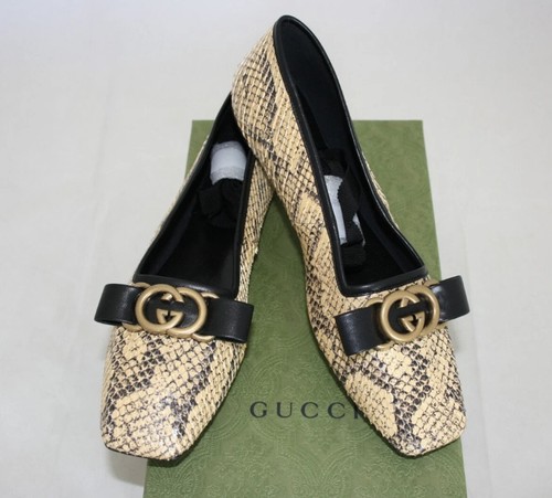 Gucci scarpa donna pitone