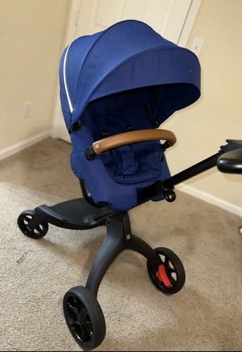 Stokke plory blue stroller - stokke,