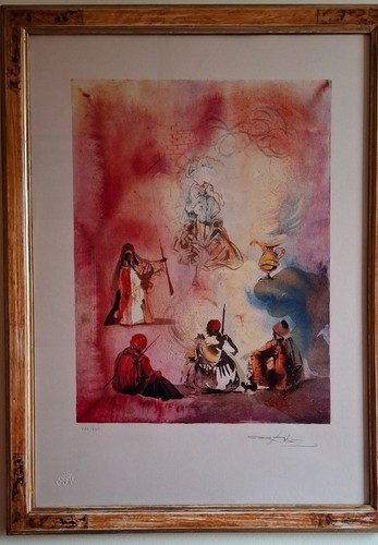 Salvador dalì litografia - dalì,