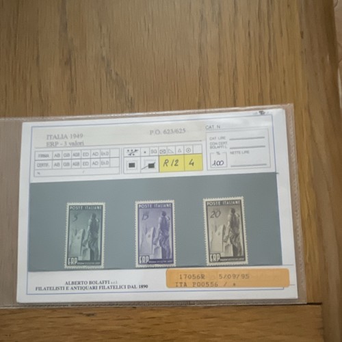 Italia 1949 striscia - erp, 3
