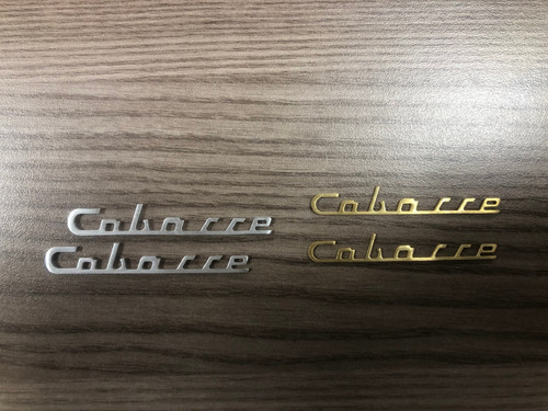 Cabasse logo alu laiton - cabasse logo, ou