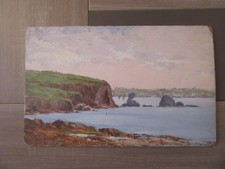TABLEAU ANCIEN HUILE CAMARET