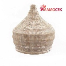 LAMPADARIO Vimini sbiancato