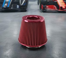 FILTRO ARIA SPORTIVO A CONO UNIVERSALE CONICO ASPIRAZIONE PER AUTO 76mm SOUND