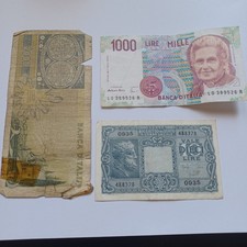 Banconote Italiane Da