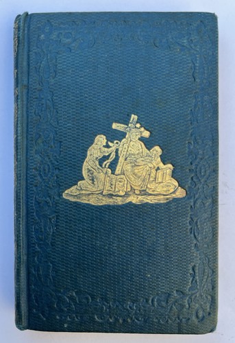1844 antique religious book - religious,