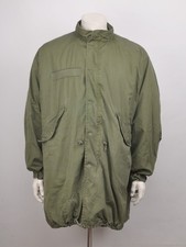 Parka vintage anni 70 M65 US Army coda di pesce con fodera taglia M Medium datato 1974