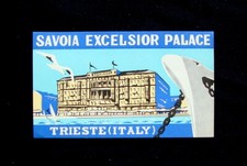 Savoy Label Excelsior Palace