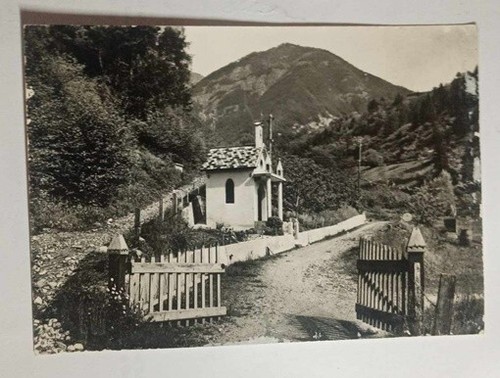 Cartolina antica casa - casa, di
