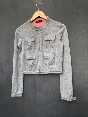 Dsquared2 cotone grigio - , zip