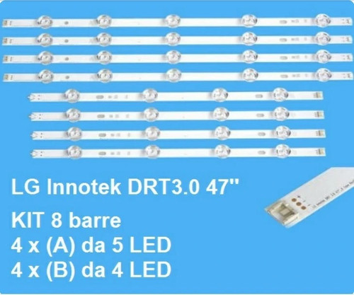Barre strip led - per, tv