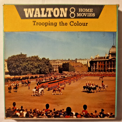 Trooping the colour - "trooping,