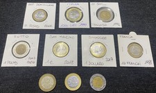 Lotto monete bimetalliche